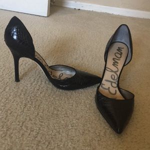 Sam Edelman Snakeskin Delilah Heels